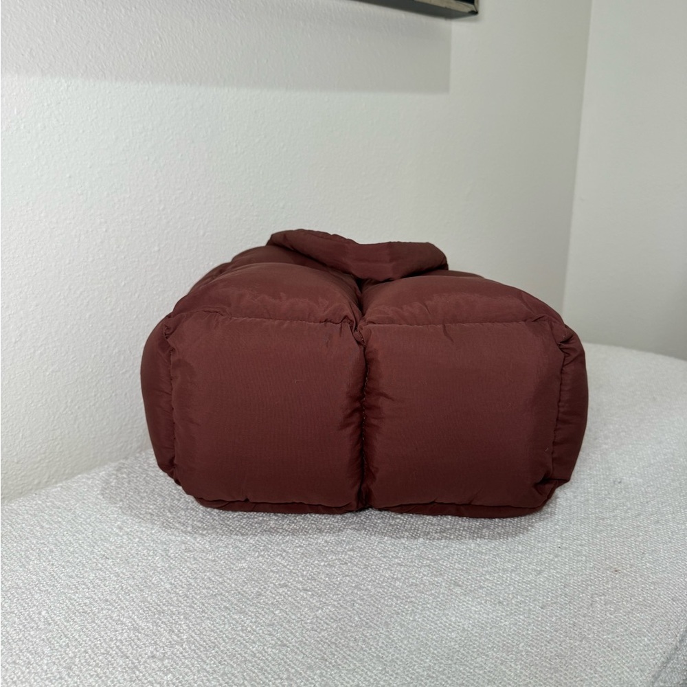 MyMumMadeIt Puffer Brown Tote Bag New - Picture 6 of 9